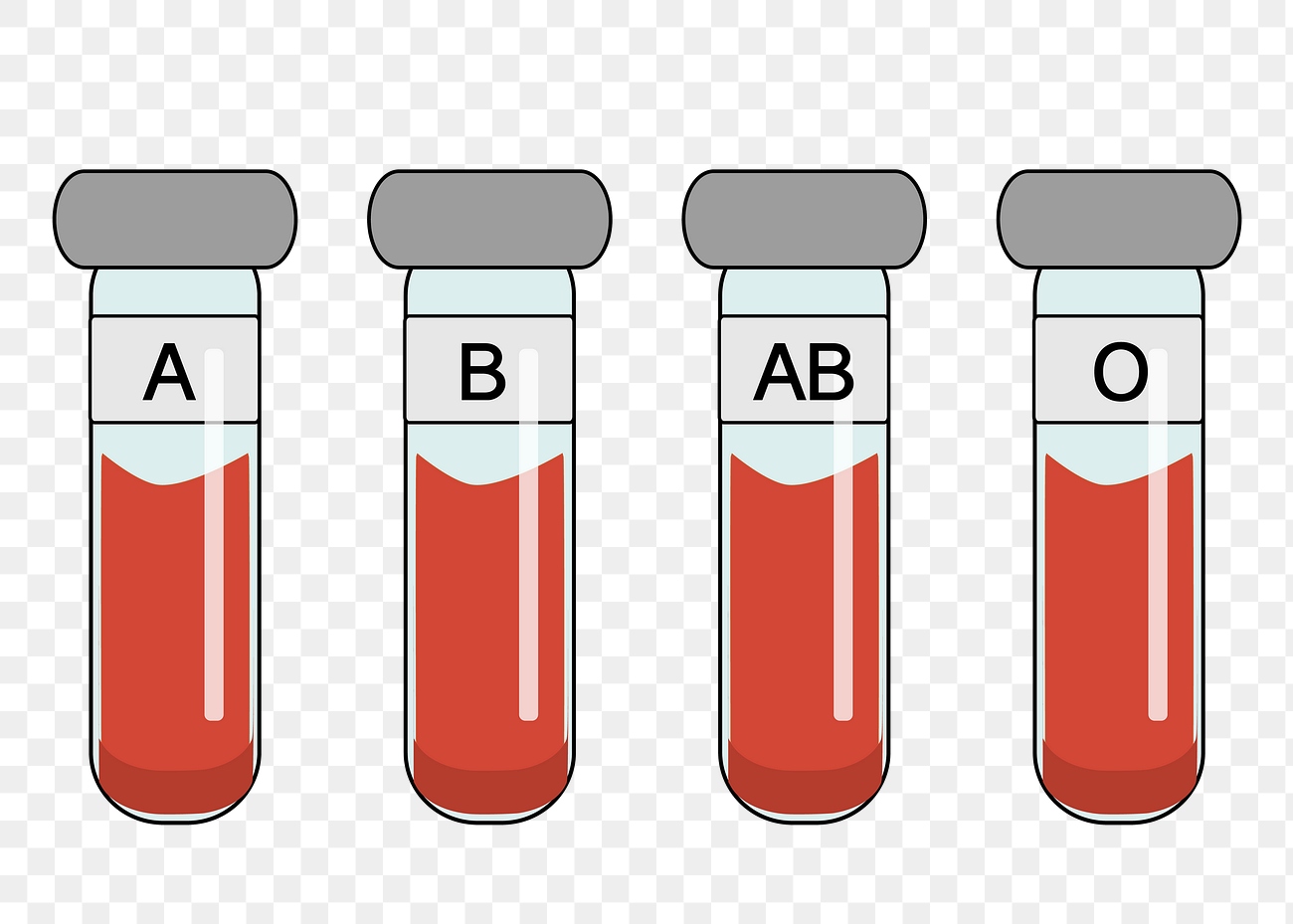 Blood group png sticker, transparent